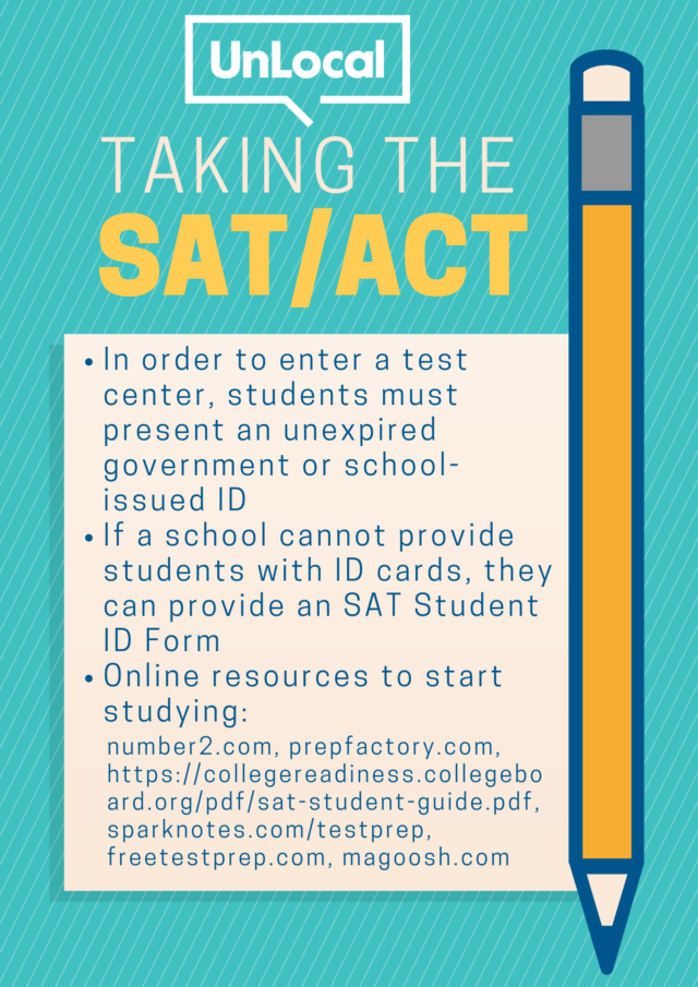 Taking the SAT/ACT