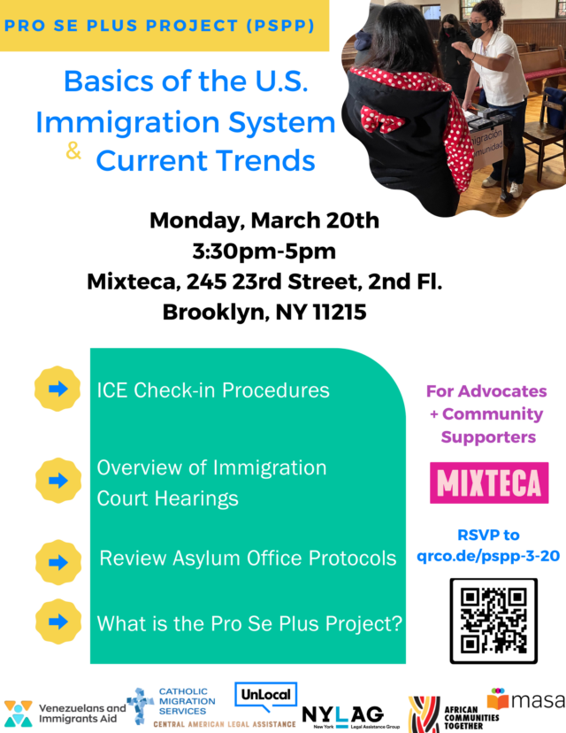 Basics of the US Immigration System + Current Trends - Mixteca presentation
