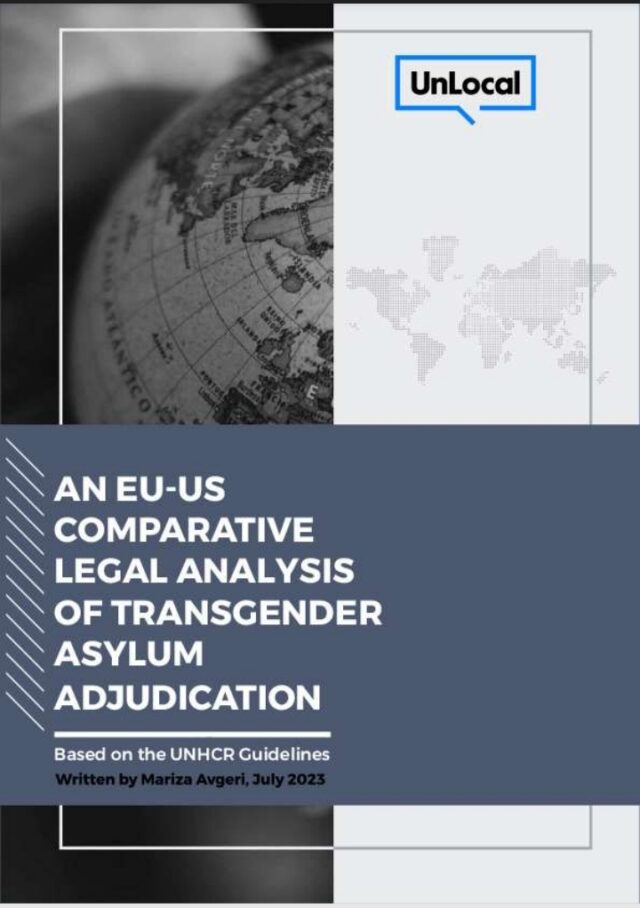 An EU-US Comparative Legal Analysis of Transgender Asylum Adjudication